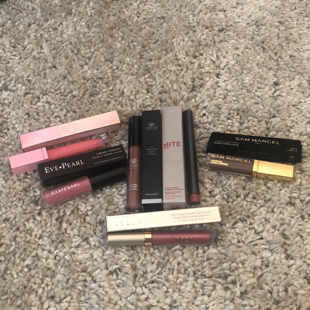 SALE!!! Lip bundle! STILA, BITE,Eve Pearl- all NEW